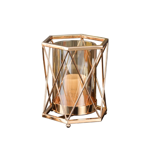 Bình TT để chân nến có khung sắt mạ vàng (L) 4 Bình TT để chân nến có khung sắt mạ vàng (L) 3