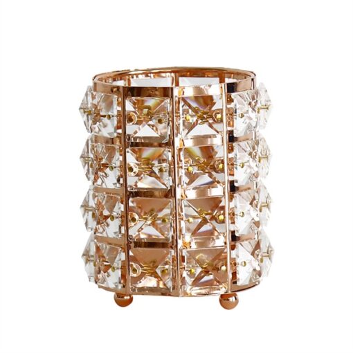 Decor khay đựng dụng cụ mỹ phẩm trắng 1