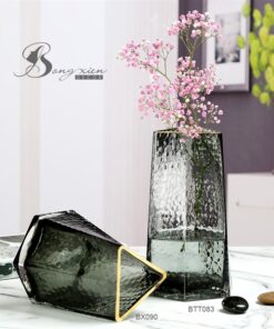 Bình TT xám xanh đáy lục giác M. tam giác (S) 9