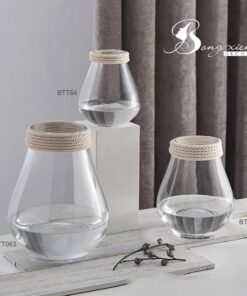 Bình TT trắng miêng quấn dây (L) 7