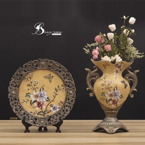 Decor CD đĩa hoa 3