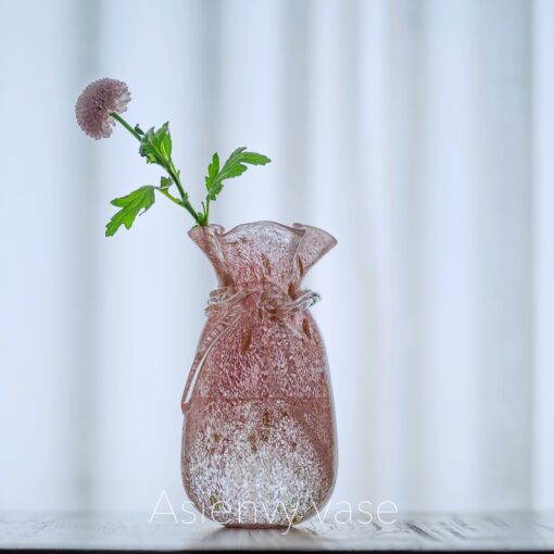 Bình hoa nhí xinh xắn màu hồng L 1