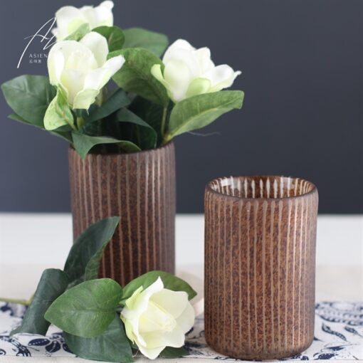Bình thủy tinh nhỏ, hũ đựng bút, cốc nhỏ 3