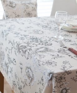 KTB CN ren sữa họa tiết hoa mẫu đơn 140*180 5