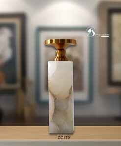 Chân nến đế đá cẩm thạch (M) 18 Chân nến đế đá cẩm thạch (M) 17