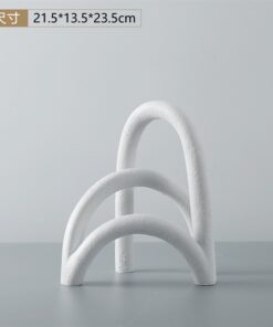Decor mô hình vòm màu trắng (Loại A) 5