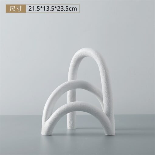 Decor mô hình vòm màu trắng (Loại A) 3