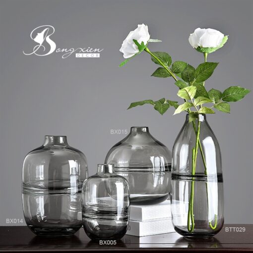 Bình bầu trụ xám (s) 3