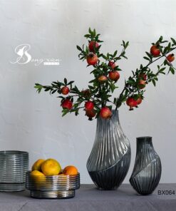 Bình TT xám vân dọc lõm (S) 9