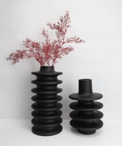 Lọ hoa mô hình đen L 7