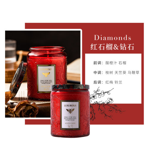 LUXURIOUS DINAMOND( Lựu đỏ & Kim cương) 1