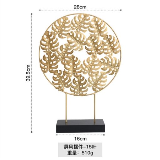 Bộ 2 huơu vàng đồng + cầu pha lê + khanh đứng 5