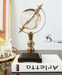 Decor Quả địa cầu pha lê 7