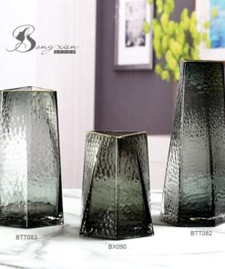 Bình TT xám xanh đáy lục giác M. tam giác (S) 7