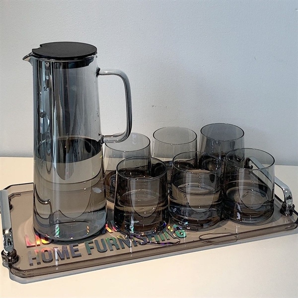 Bộ cốc xám khói 2 Bộ cốc xám khói 1