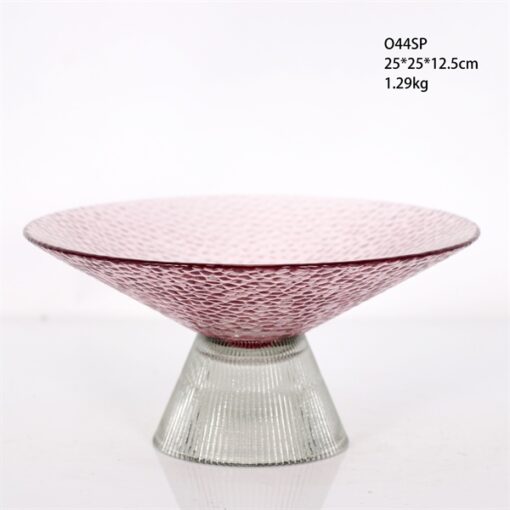 Đĩa trái cây màu hồng (M) 1