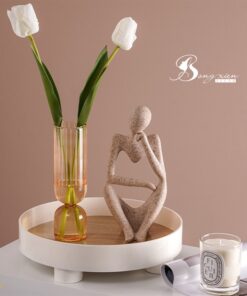 Decor set hình người (tượng + khay) 11