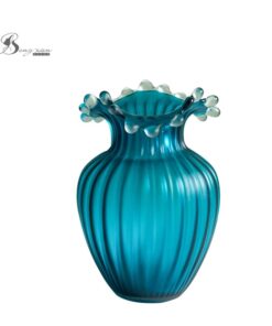 Bình TT màu xanh miệng sóng biển (m) 5