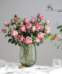 Bình TT trụ xanh miệng trắng (M) 10 Bình TT trụ xanh miệng trắng (M) 9