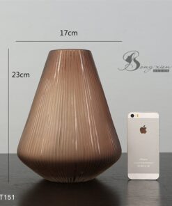 Bình bầu thân to nâu sọc M 17