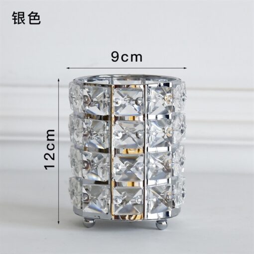 Decor khay đựng dụng cụ mỹ phẩm vàng 3