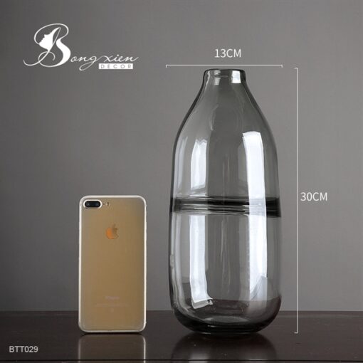 Bình bầu trụ xám (XL) 1