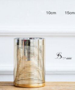 Bình trụ gương vàng sọc ngang M 17