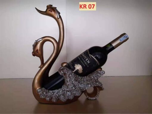 Decor đế để rượu cặp thiên nga 1