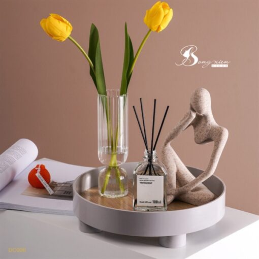 Decor set hình người (tượng + khay) 7