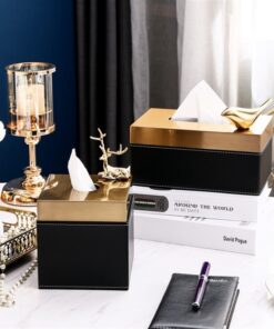 Hộp giấy vuông đen (S) 6 Hộp giấy vuông đen (S) 5