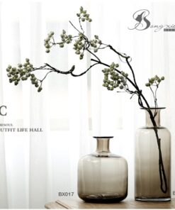 Bình TT bầu màu nâu cổ dài (M) 11