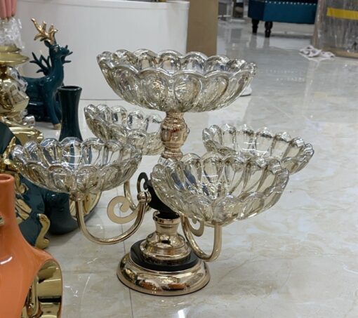 Giá mứt thủy tinh 5 khay 1