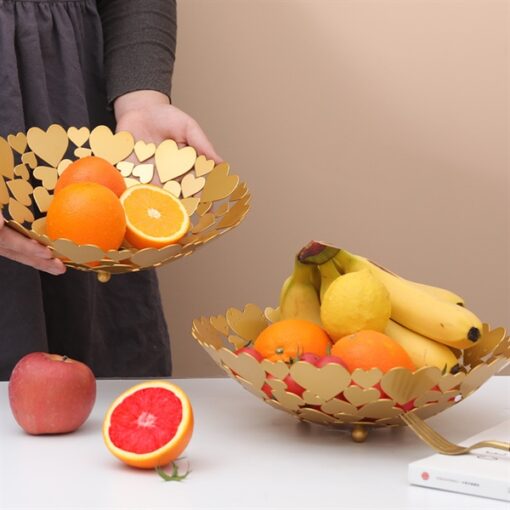 Rổ vàng hoạ tiết tròn 1