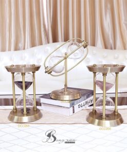 Đồng hồ cát khung vàng đồng L 11