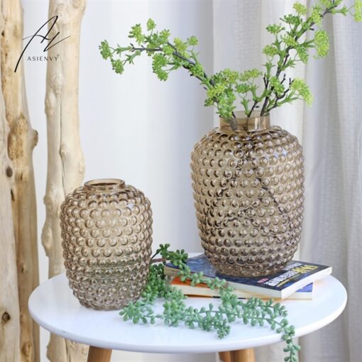 Bình TTmàu vàng hình tổ ong (S) 3