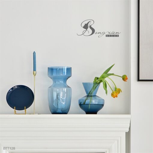 Bình TT thân trụ cổ bình hóp màu Navy 3