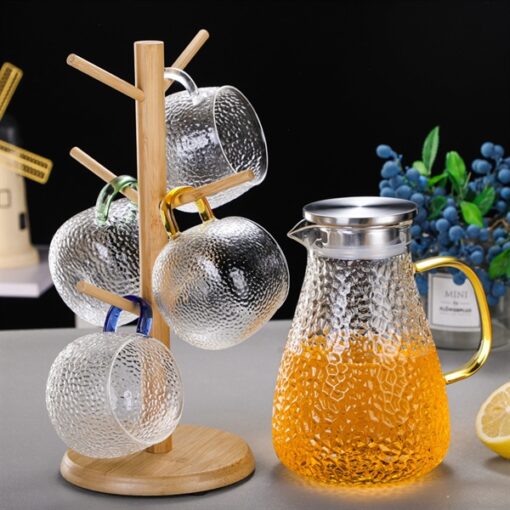 Giá treo cốc bằng tre 7