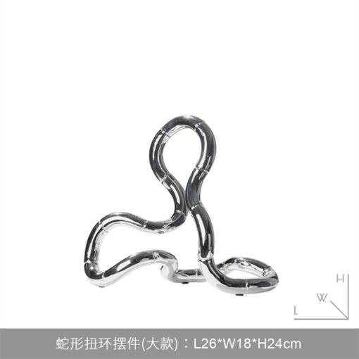 Tượng trang trí xoắn vòng (L) 1
