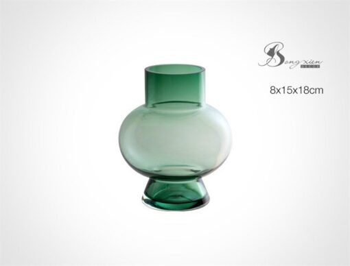 Bình xanh ngọc cổ nhỏ (S) 1