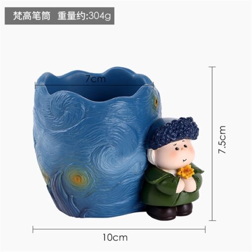 Hộp đựng bút xanh 3