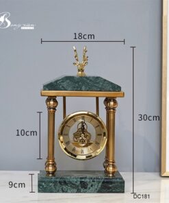 Đồng hồ để bàn đế đá cẩm thạch 12 Đồng hồ để bàn đế đá cẩm thạch 11