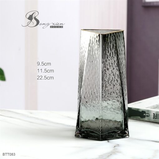 Bình TT xám đáy lục giác M. tam giác (M) 7