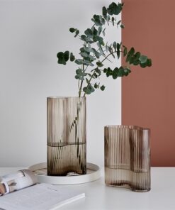 Bình TT dọc màu nâu đen uốn lượn(M) 6 Bình TT dọc màu nâu đen uốn lượn(M) 5