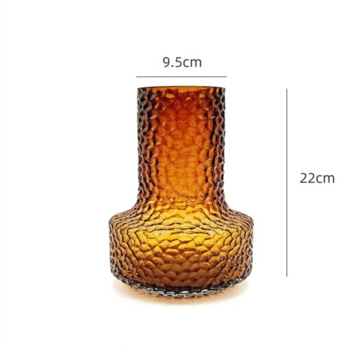 Bình TT trụ vỏ cây hổ phách (S) 1