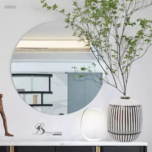 Bình sứ trụ sọc đen trắng 7