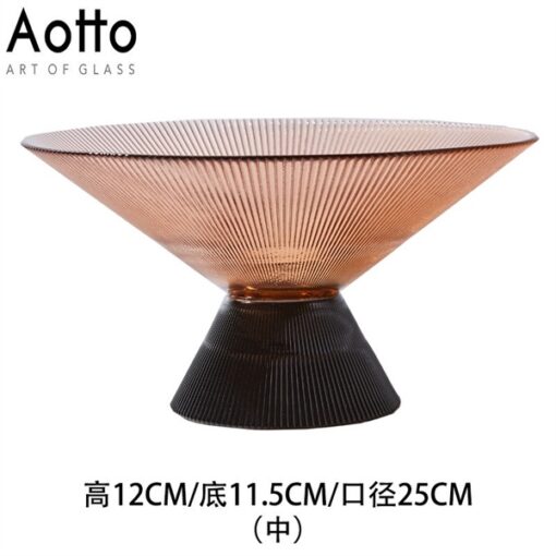 Bộ đĩa quả màu hồng đế đen 1