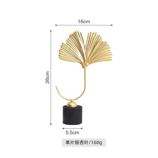 Decor tám phong bạch quả không khung tròn (S) 1