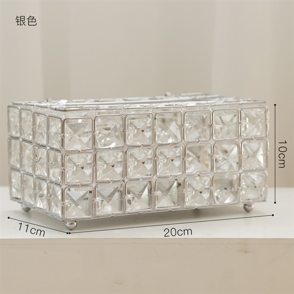Hộp giấy kim cương màu trắng 4 Hộp giấy kim cương màu trắng 3