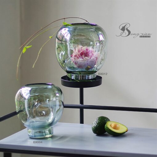 Bình bầu màu xanh (S) 5