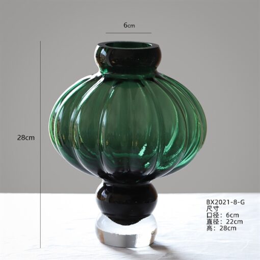 Bình TT đèn lồng màu xanh lá (M) 1